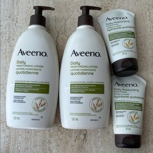 NEW 🆕 Lot of Aveeno Daily Moisturizing Lotion